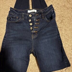 ⭐️2/$20⭐️ Dark Blue High Rise Jeans